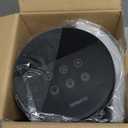 Portable Space Heater for Indoor Use with Remote  QOWETU 70° Oscillating Electric Heater, 17 Inchs, 12H Timer, 1500W Quiet PTC Ceramic Heating with Thermostat, Fast Safety Heat for Home, Bedroom