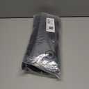 SHEWIN Womens Reverse Seam Snap-Button Henley Sweatshirt Casual Loose High Low Split Pullover Tops (Black, S)