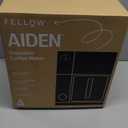 Fellow Aiden Precision Drip Coffee Maker, Thermal Carafe, Perfect Temperature Control, Bloom Cycle, Single Serve to 10 Cup Capacity, Matte Black