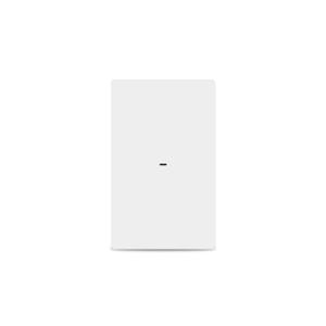 LOUYSGEN Smart Light Switch Need Neutral Wire,FCC Certified,2.4GHz WiFi Push Button Switch Compatible with Alexa,APP Control Compatible with Tuya/Smart Life,White 1 Gang