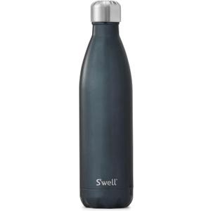S'well Stainless Steel Water Bottle, 25oz, Blue Suede, Triple Layered Vacuum Insulated Containers Keeps Drinks Cold for 48 Hours and Hot for 24, BPA Free, Perfect for On the Go