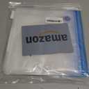 Sous Vide Bags 25Pcs, Reusable BPA Free Vacuum Sealer Bags Vacuum Food Storage Bag for Cooking/ Food Storage/ Microwave Heating - 3 Size 18Pcs Vacuum Zipper Bag & 5 Air Valves & 2 Seal Clips