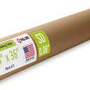 4" x 36" Reinforced Kraft Paper Mailing Tube, Pack of 1 Tube with 2 Caps  Secure USPS Approved Poster Tube  Made in USA Cardboard Tube for Shipping and Storing Posters, Prints, Artwork, or Documents