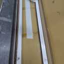 Ideal Pet Products Aluminum Pet Patio Door, Adjustable Height 77-5/8" to 80-3/8", 7" x 11-1/4" Flap Size, White