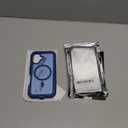 Magnetic for iPhone 16 Case, [Compatible with MagSafe][Military Grade Drop Protection][Heavy Duty Protection][Non-Slip][Shockproof] 2-Layer Durable Bumper Phone Case 6.1''-Deep Blue