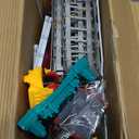 Letapapa Electric Train Set for Kids Ages 4-8, Christmas Birthday Gifts for 3 4 5 6 Year Old Boys, Train Tracks for Toddlers 3-5, Toy Trains for Boys Age 4-7 with Light-Up Bridge & Realistic Sounds