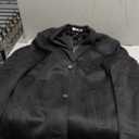 iCKER Mens Trench Coat Winter Wool Blend Jacket Overcoat Long Top Coat Warm Pea Coat (Large, 1908-black)