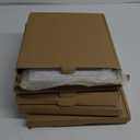 Fainne 5 Pack 8''x10'' Gold Floating Frames Metal Glass Picture Photo Frames Vertical Tabletop Display for Pictures Photos Desk Wedding Christmas Decor(Gold)