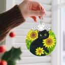 Black Cat Christmas Decorations, Christmas Ornaments for Tree, Holiday Ornaments, Gifts for Cat Lover, Pet Lover Gift, Holiday Party Gifts, Gift Ideas & Xmas Present