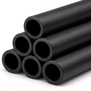 Pangda 6 Pcs Carbon Fiber Rod 6 x 4 x 1000mm Rod Black Round 6mm Hollow Matte Pole Tubing for Rc Airplane Repair DIY Craft Kite Model Remote-Controlled Airplanes Drones Project