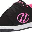 HEELYS Boy's Propel 2.0 (Big Kid, Size 5) (Black/Pink)