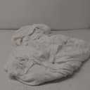 Bedsure 100% Washed Cotton Duvet Cover Queen Size - Natural White Minimalist Cotton Duvet Cover Linen Like for All Seasons - GentleSoft Plain Simple Bedding (Natural White, Queen, 90"x90")