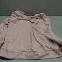 Pink Sweater With Zips On  Sides Size Medium