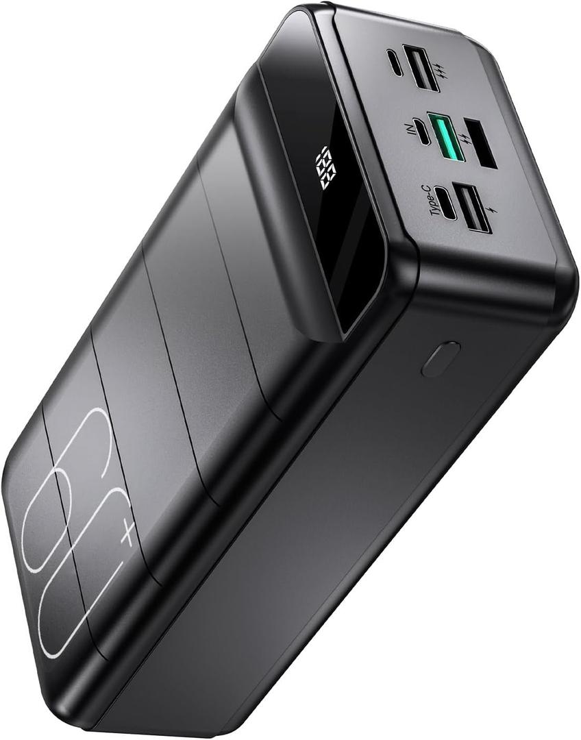 Portable Charger Power Bank 60000mAh Fast Charging 22.5W PD4.0 & QC 4.0 with USB C Battery Pack Charger Portable High Capacity Portable Phone Charger Power Bank for iPhone, Samsung, Galaxy, Travel