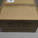 Adjustable Motion Sensor Ceiling Light Fixture Outdoor Modern Design of Squares Flush Mount 2-Light Textured Black with Clear Glass for Your Porch,Garage,Patio,Hallway,Front and Back Yards (Large Size 11" Square)