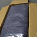 Favoyard Outdoor Deep Seat Cushion Set, 24 x 24 Inch Rainproof & 3-Year Fade Resistant Patio Furniture Cushions, Removable Seat Bottom & Back Cushion Covers with Ties for Chair, Sofa, Couch, Blue