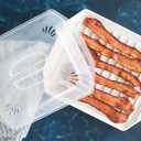 Nordic Ware Bacon Rack with Lid, 10.25x8x2 Inches