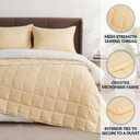 Weighted Blanket Twin Size (48"x72" 20lbs),Ultra Soft and Cozy Cooling Weighted Blanket Twin Size for Adult,Heavy Blanket with Machine Washable Soft Blanket, Beige