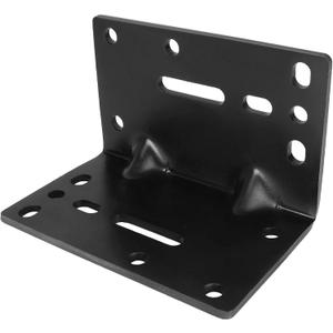 Winch Mounting Bracket Plate Universal Towing Winch Mounts Plate Heavy Duty Winches Operation Mounting Plates for 600lbs to 3500lbs Trailer Winches Mount