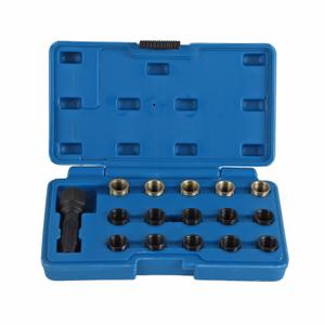 M14X1.25 Spark Plug Thread Repair Tool, Carbon Steel Rethread Kit, Portable Tap Plug Repair Set, High Durability