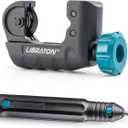 Libraton Tubing Cutter 3/16" to 1-1/8", Mini Tube Cutter, Copper Cutter, Heavy Duty Mini Pipe Cutter, Copper Tube Cutter with Deburring Tool for Copper Pipe, Aluminum Pipe, Thin Stainless Steel Pipe