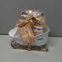Gift Baskets for Women, Body & Earth Gift Set with Jasmine & Honey Scent Includes Bubble Bath, Hand Cream, Holiday Gift Baskets, Bath and Body Gift Sets for Women, Happy New Year Gifts