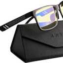 ANYLUV Blue Light Blocking Glasses Men Computer Gaming Glasses Lightweight Al-Mg Metal Anti Eyestrain Eye Protection