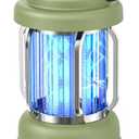 LiBa Portable Outdoor Bug Zapper, Electric Mosquito Killer Lamp for Camping, Patio, Garden, Kitchen - Rechargeable, Waterproof, Lighting and Mosquito Killer 2 in 1