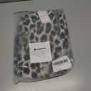 Women's Leopard Print Pants Cheetah Wide Leg Drawstring Casual Lightweight Pants for Beach Office Wear (S)