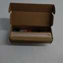 EDISHINE LED Wood Table Lamp, 3-Color Temperature Minimalist Bedside Lamp, Stepless Dimmable & Memory Function, Touch Switch, Square Nightstand Lamp for Bedroom, Living Room, One-Step Installation