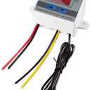 Digital LED Temperature Controller Module, XH-W3001 Thermostat Switch with Waterproof Probe, Programmable Heating Cooling Thermostat (12V 10A 120W)
