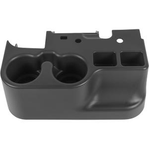 Center Console Cup Holder Compatible with 1999 2000 2001 Ford F-250 F-350 F-450 F-550 Super Duty