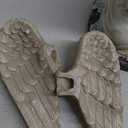 Sharita Praying Angels Figurine,Solar Garden Angel Statues, Waterproof Kneeling Angel Sculpture, Outdoor Decor Ornament for Patio Lawn Yard Balcony, Garden Gift