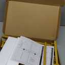 Wokceer Wedding Arch Backdrop Stand Square 6.6FTx6.6FT Gold Metal Balloon Arch Stand Garden Arbor Backdrop Frame for Wedding Birthday Party Baby Shower Photo Booth Background Decoration