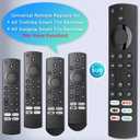Replacement for Insignia/Toshiba/Pioneer Fire TV Remote, Universal Compatible for AMZ Fire Smart TV Remote (Not for Stick and Cube) with 6 Hot Keys