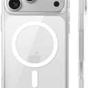 TORRAS Magnetic Slim Fit for iPhone 17 Pro Case 6.3 inch, Ultra-Thin, Compatible with MagSafe, Lightweight Matte Anti-Scratch Hard PC Cover Phone Case for iPhone 17 Pro OriginFit, Clear