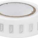 50 PCS NFC Tags Sticker with NTAG213 Chip Blank NFC Stickers Adhesive Labels RFID Tags Rewritable 137 Bytes Memory Compatible with All NFC-Enabled Smartphones and Devices