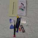 Rear Camera Lens Glass Replacement with Adhesive Pre-Installed Compatible for iPhone 13 Pro / 13 Pro Max (3 Pieces/Set) with Repair Tools and Installation Manual