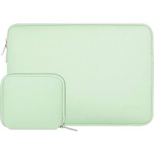 MOSISO Laptop Case 16 inch, 15-15.6 inch Laptop Sleeve Bag Compatible with MacBook Pro 16 M5 M4 M3 M2 M1, HP Acer Dell Lenovo ASUS Notebook, Neoprene Computer Sleeve Bag with Small Case, Honeydew Green