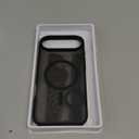 Magnetic Slim Case Fit for iPhone 17 Phone Case 6.3"(2025) Ultra-Thin Lightweight Durable Frameless Matte Hard for MagSafe Cover Case with Pull Ring Shockproof Non Slip Rope-Black