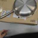 5-Ply Stainless Steel Frying Pan, Full 5-Ply Clad, Brushed, Induction Cooking Pan, Oven Safe, Dishwasher Safe 26Cm