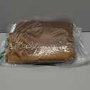 Velvet Blackout Curtains Thermal Insulated Room Window Drapes Super Soft Luxury Curtains for Living Room Bedroom Rod Pocket 2 Panels, Gold Brown, 52" W x 84" L