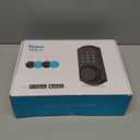 Veise VE06-H Smart Front Door Lock Set, App Control, Keyless Entry Deadbolt with Lever Handle, Electronic Digital Touchscreen Keypad, Auto Lock, Easy Install, Satin Nickel