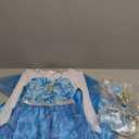 JerrisApparel Princess Dress Queen Costume Cosplay Dress Up with Accessories (5-6)