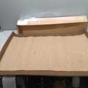 Color&Geometry Handwoven Jute Entry Rug - Natural Textured Front Door Mat 24"x36", Non-Slip Durable & Eco-Friendly Doormat for High-Traffic Entrance, Rustic Farmhouse Welcome Mat, Jute Tan