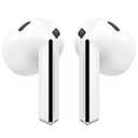 Samsung Galaxy Buds 3 AI True Wireless Bluetooth Earbuds, Sound Optimization, Real-Time Interpreter, Noise Cancelling, Redesigned Fit, Touch Control, Latin American Version (White)