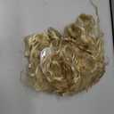 Clip in Hair Extensions, 6PCS Hair Extensions 22" Synthetic Long Curly Wavy Blonde Highlights hair extensions Natural Thick Deep Wave Hairpieces