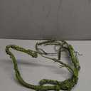 300cm/118inch Flexible Green Small Artificial Tree Branches Fake Tree Trunk Garland Rattan Wreath Cherry Blossom Grape Vines Floral for Wall Hanging Front Door Reptile Habitat Decoration