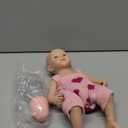 Gileutay 12 inch Full Silicone Reborn Baby Doll Girl Lifelike Newborn Dolls Open Mouth Real Life Baby Dolls with Feeding Accessories