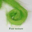 WangLaap 6 Pcs Green Christmas Tree Toppers 17inch Green Furry Stems, Furry Christmas Picks for Xmas Tree Decoration